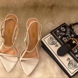 ✂️Fashion Nova Back to this white heels